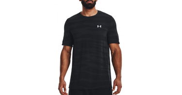 T-shirt Under Armour Seamless Wave Short Sleeve T-Shirt Sort | 1373726-001, 1