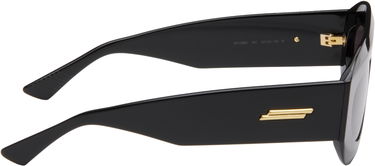 Solbriller Bottega Veneta Bottega Veneta Ultrathin Shield Sunglasses Sort | BV1358S-001, 1