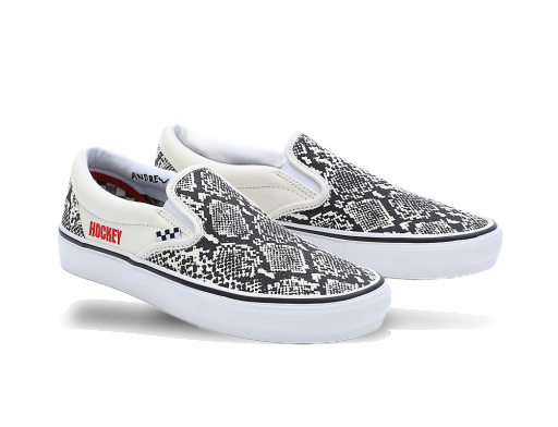 Skateboarding Vans x Hockey Skate Slip-on "White" Hvid | VN0A5FCA7W1