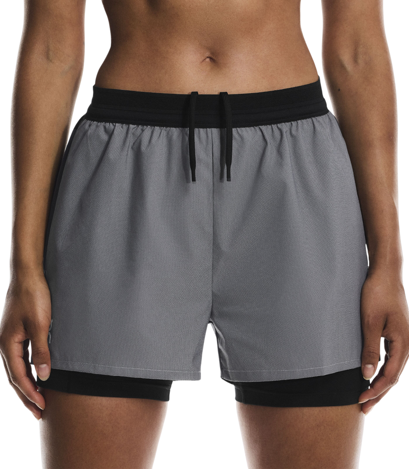Shorts On Running 3" Performance 2-in-1 Shorts Lumos Grå | 1wf30300264