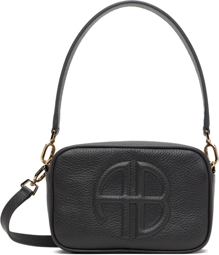Skuldertaske Anine Bing Anine Bing Lili Crossbody Bag Sort | A-13-10482-GRY1