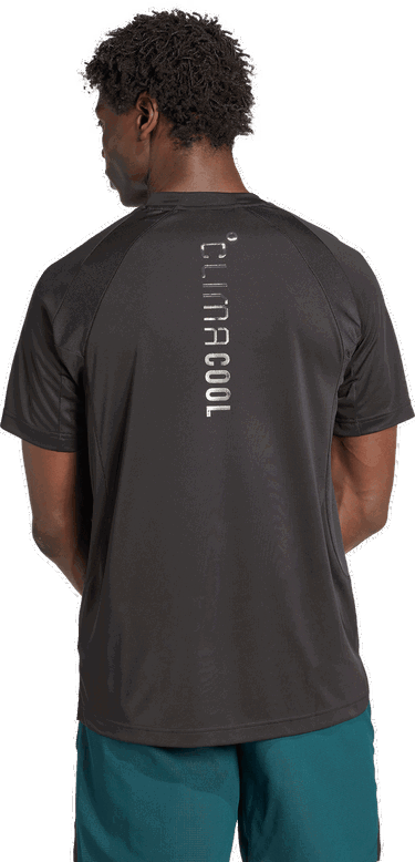 T-shirt adidas Originals Tech Apparel Climacool Training Short Sleeve T-Shirt Sort | kb9735, 1