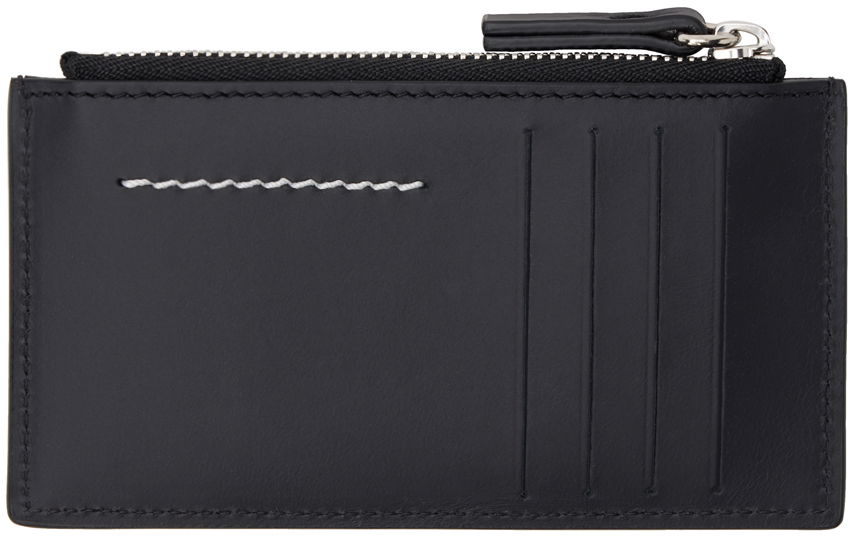 Tegnebog Maison Margiela Card Holder Leather Sort | SA5UI0016 P7179, 1