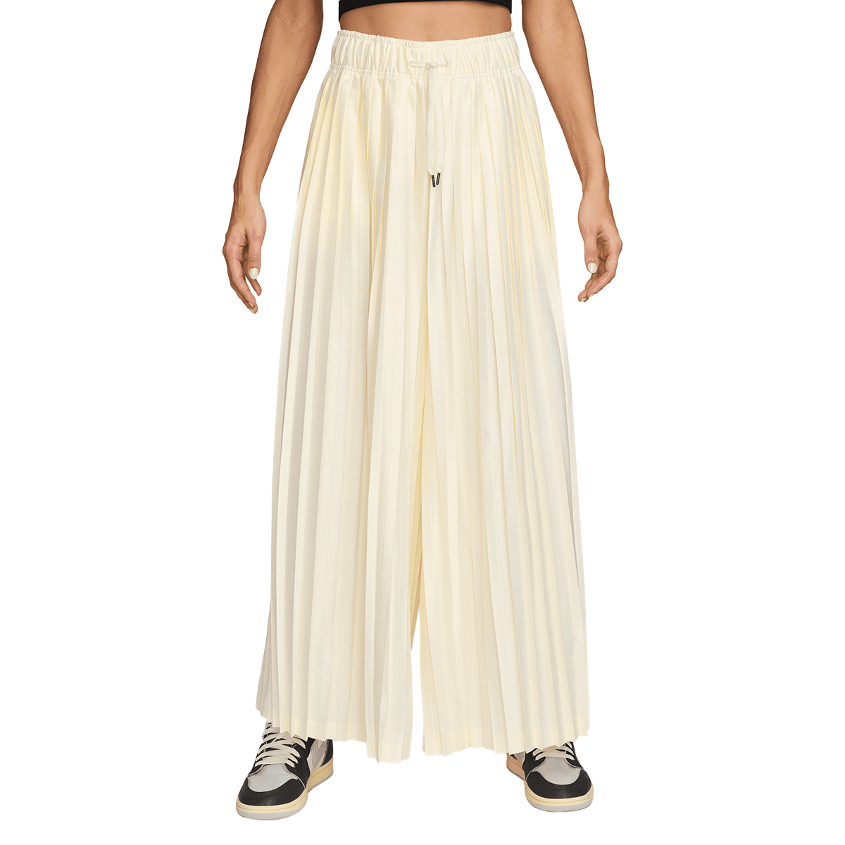 Bukser Nike Sportswear Pleated Wide-Leg Pants Gul | HJ0520-133, 0