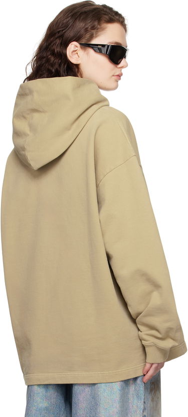 Sweatshirt Acne Studios Acne Studios Logo Hoodie Beige | CI0192-, 2