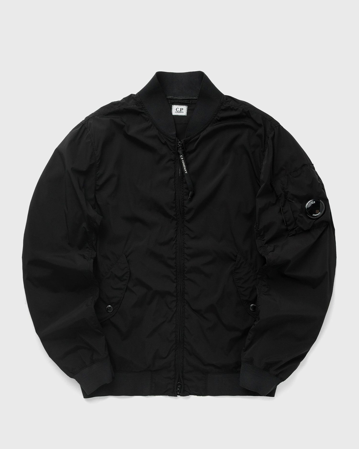 Bomberjakke C.P. Company NYCRA R OUTERWEAR - SHORT JACKET Sort | 16CMOW186A005864G-999, 0