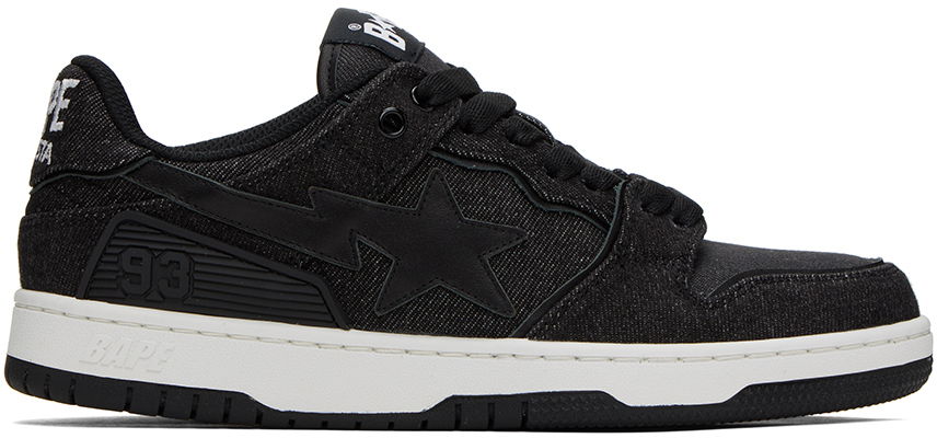 Sneakers og sko BAPE Sk8 Sta Denim "Black" Sort | 1J20191005, 0