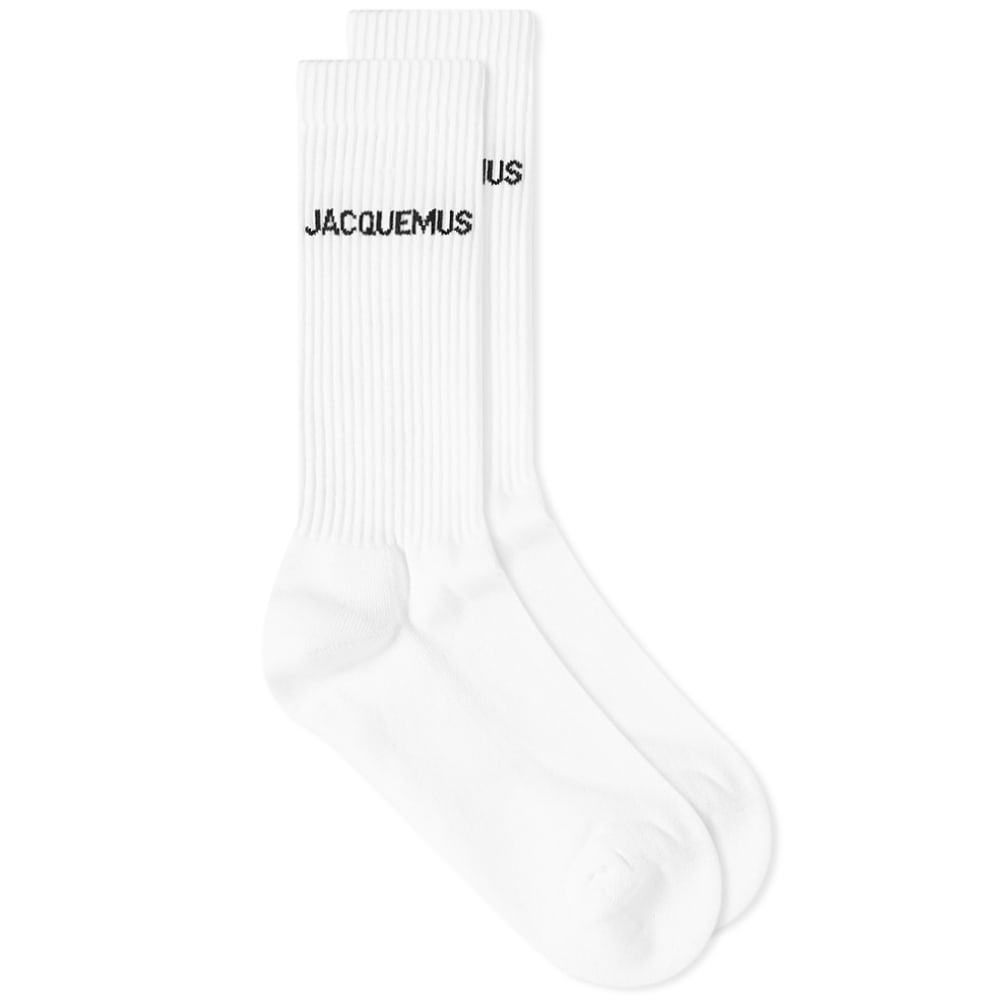 Sokker Jacquemus Logo Socks Hvid | 21H213AC003-5000-100, 0