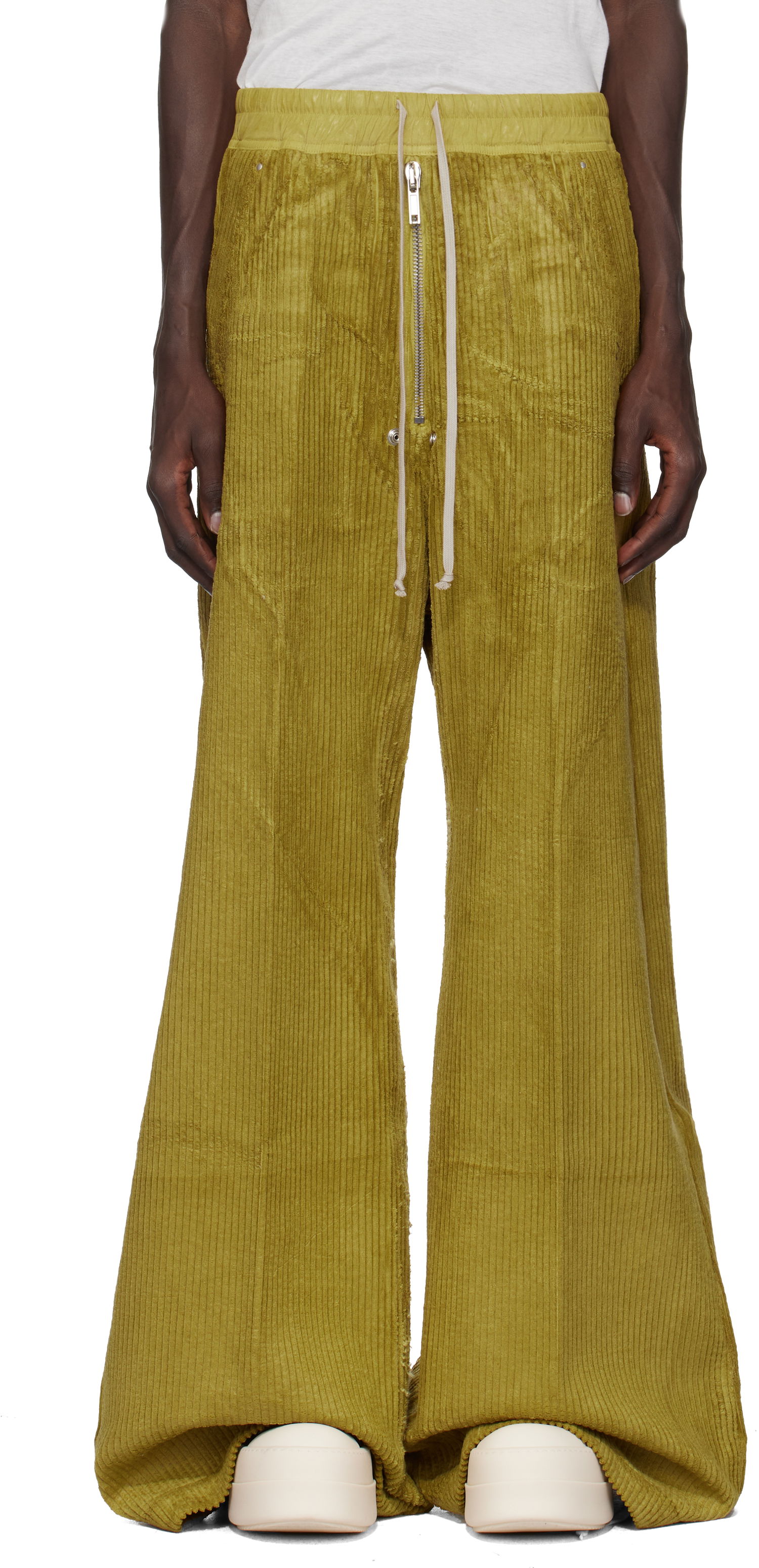 Bukser Rick Owens Porterville Get Belas Trousers Gul | DU02D2378 HCF, 0