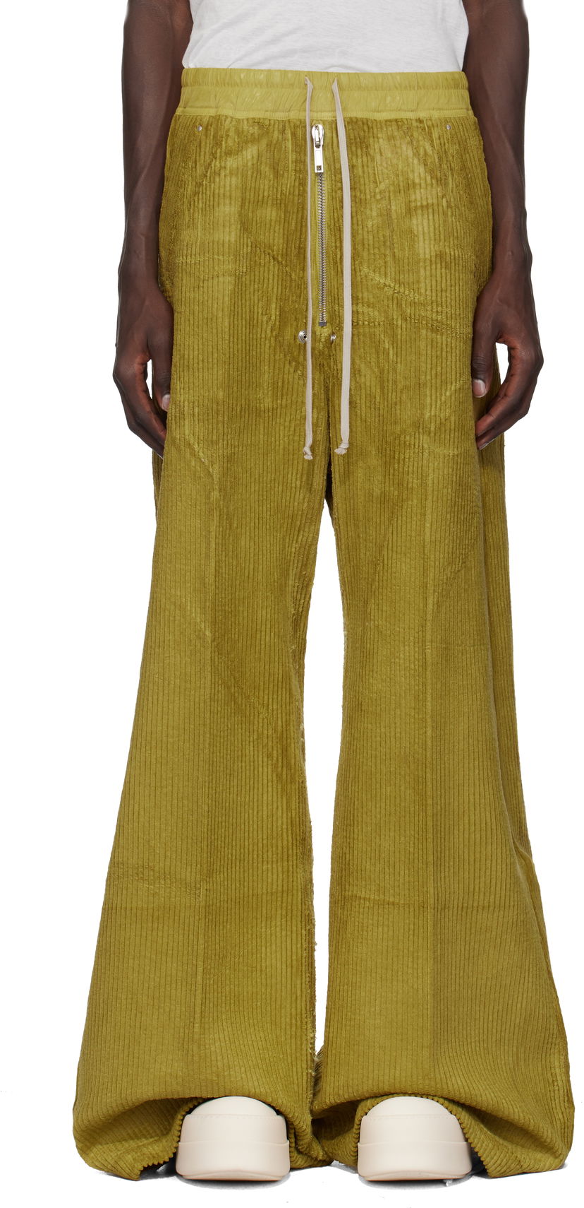 Bukser Rick Owens Porterville Get Belas Trousers Gul | DU02D2378 HCF