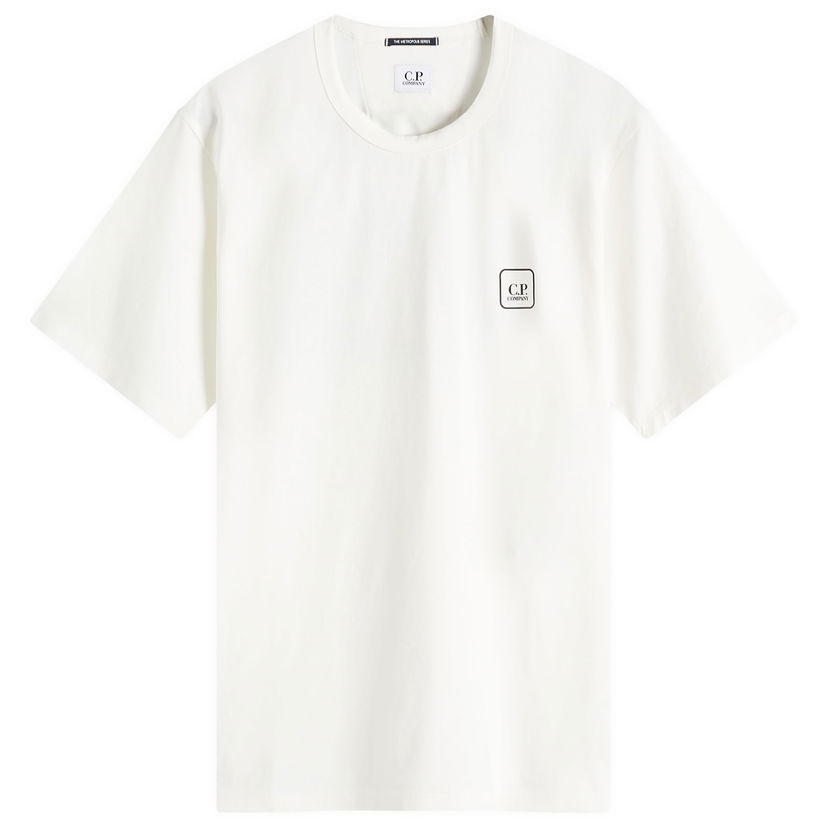 T-shirt C.P. Company Metropolis Series Urban Tech T-Shirt Hvid | 18CLTS049A-006370W-103