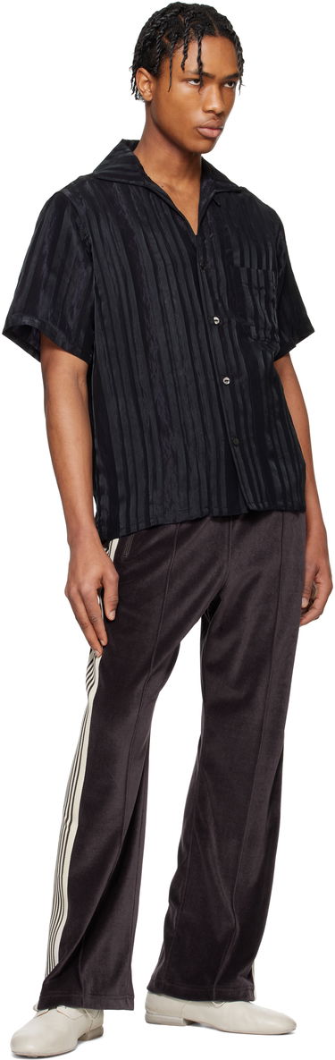 Skjorte Needles NEEDLES Italian Collar Shirt Sort | QV126, 3