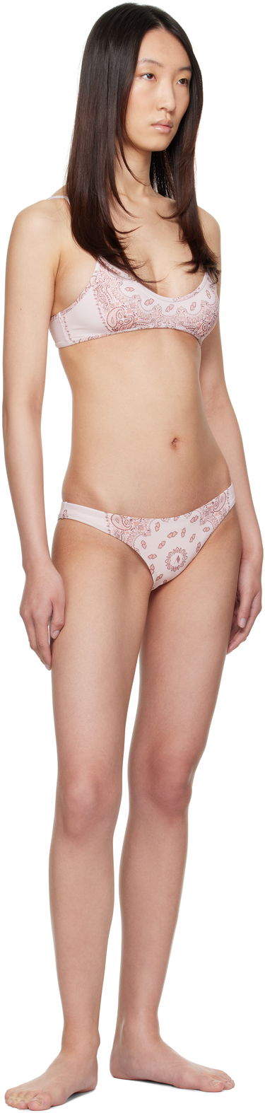 Badetøj The Attico Attico Paisley Bikini Lyserød | 250WBC00012 PAA048PR, 3