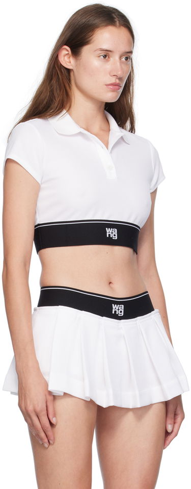 Nederdel Alexander Wang Alexander Wang Cheerleader Polo Hvid | 4CC3241497, 1