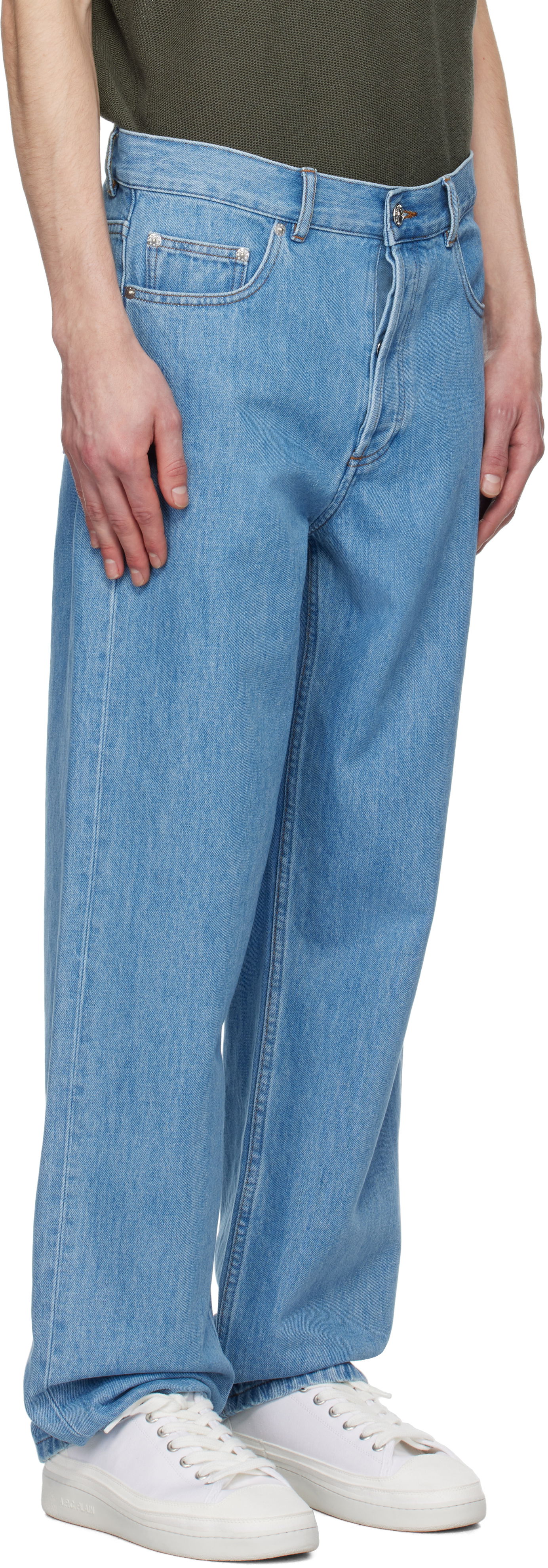 Jeans A.P.C. A.P.C. Fairfax Jeans Blå | COHEQ-M09156, 1