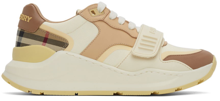 Sneakers og sko Burberry Ramsey Sneakers 'Beige' Beige | 8045284, 0