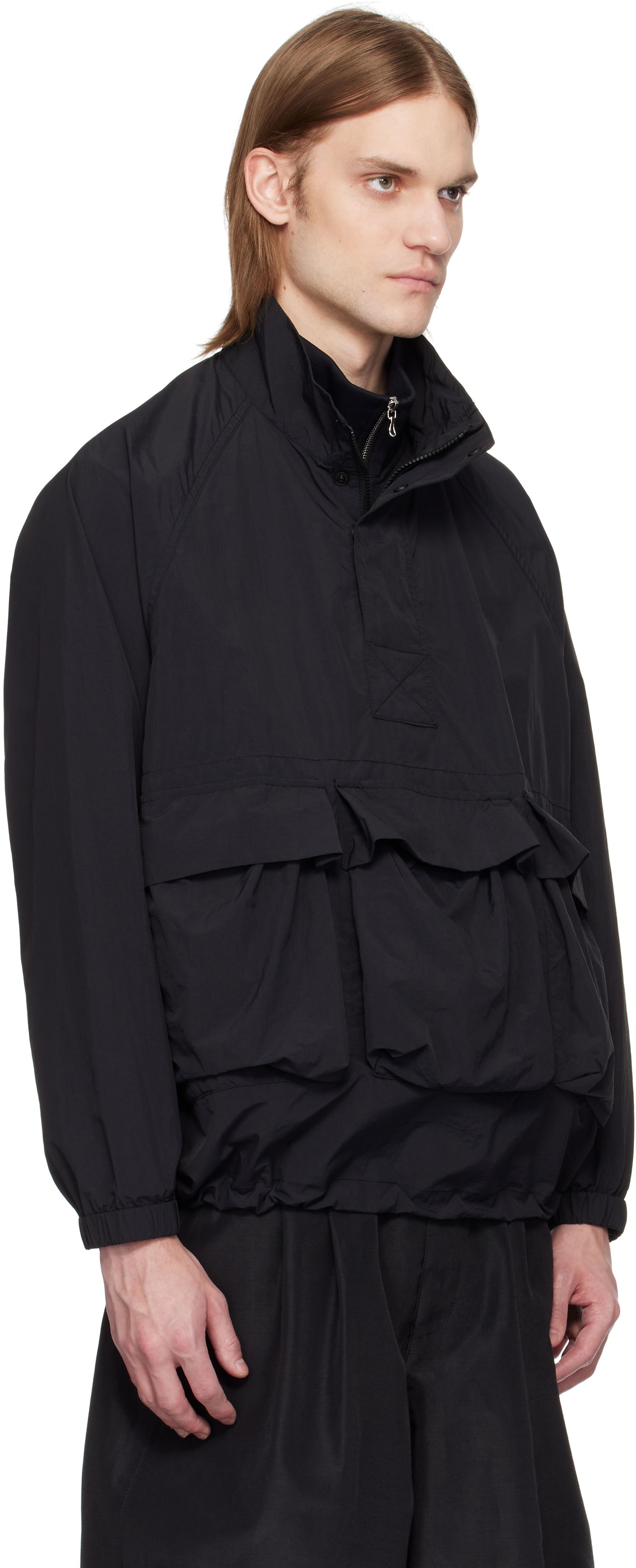 Vest Snow Peak Snow Peak Nylon Tussah Anorak Sort | JK-25SU009, 1
