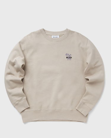 Sweatshirt ØLÅF FLOWER POSTER CREWNECK Beige | M170201-CEMENT, 0