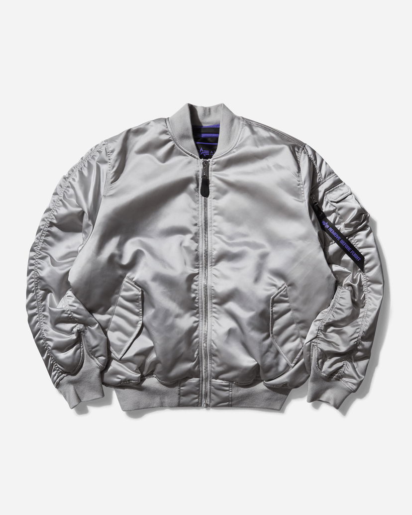 Bomberjakke Alpha Industries Bomber Jacket Pastel Grå | 146115UVF 666