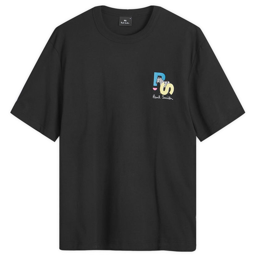 T-shirt Paul Smith PS Logo T-Shirt, Size Medium Sort | M2R-220X-NP4799-79