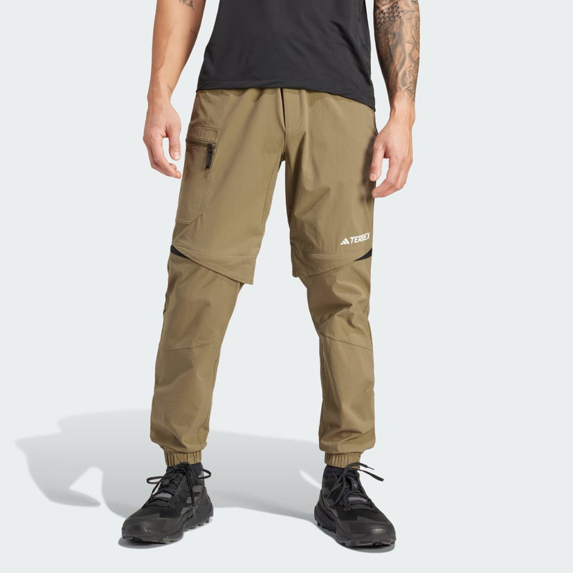 Bukser og jeans adidas Performance adidas TERREX Terrex Utilitas Hiking Zip-Off Beige | IQ3505