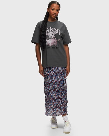 T-shirt GANNI Lamb T-Shirt Grå | T3789-490, 2
