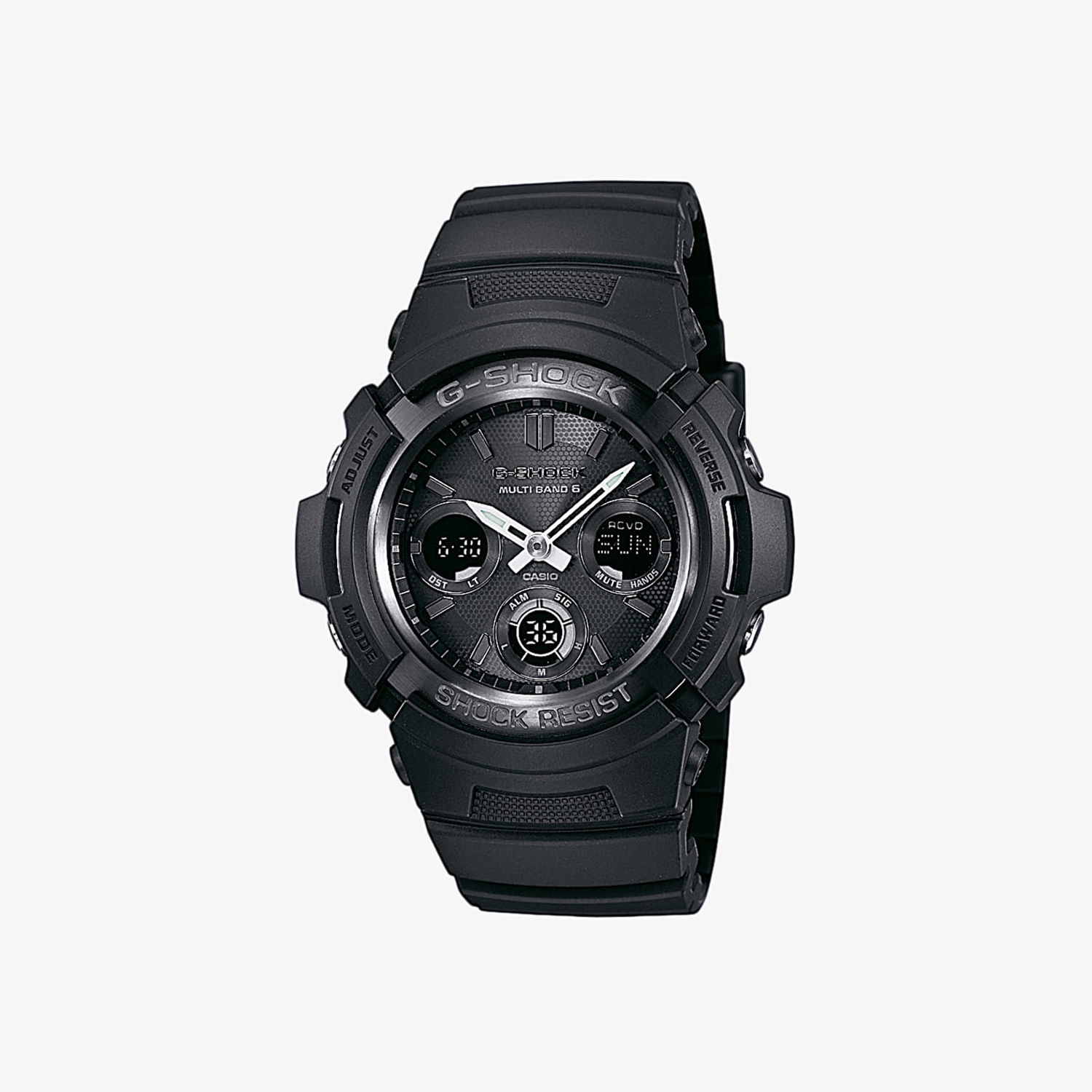 Ur CASIO G-shock Sort | AWG-M100B-1AER, 0