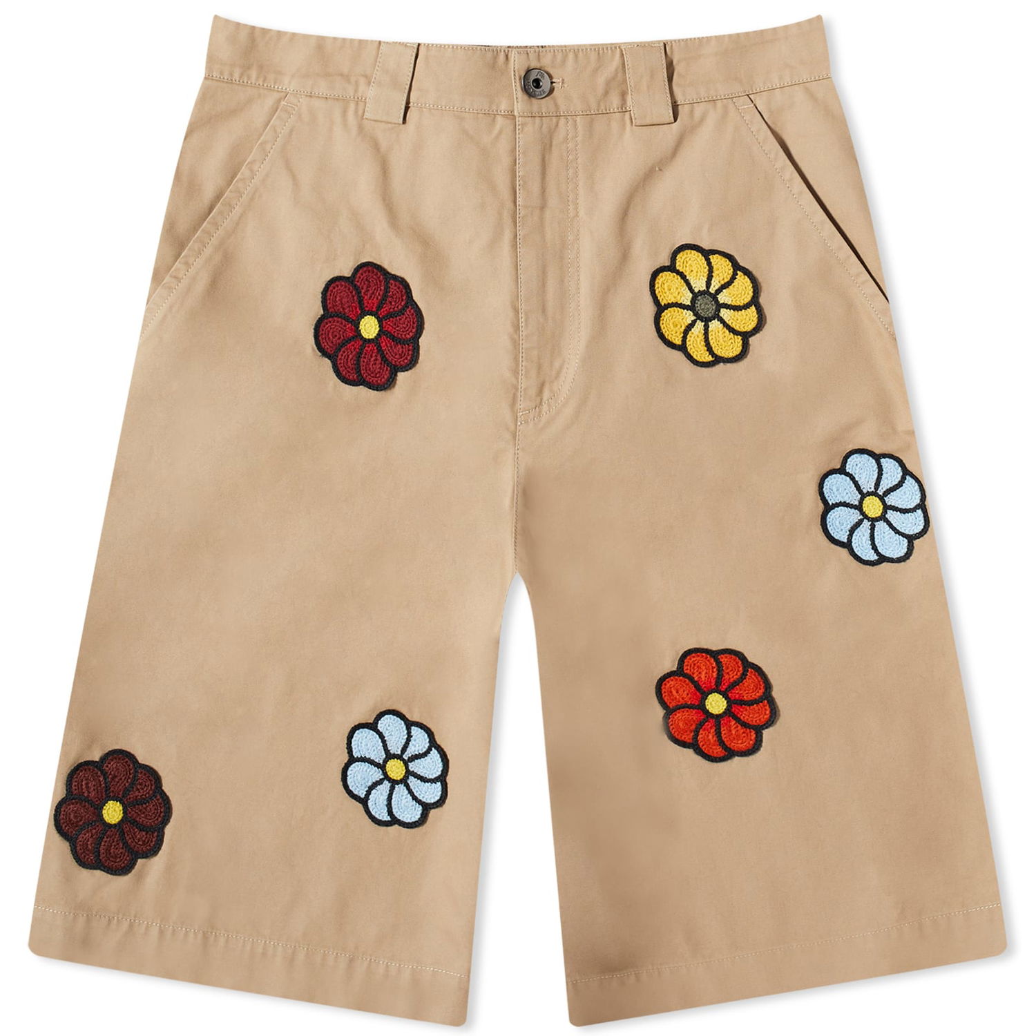 Shorts Moncler Genius x J.W. Anderson Flower Short Beige | 2B00001-M2731-236, 0
