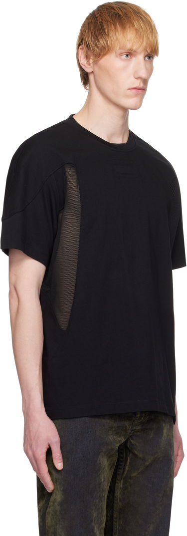 T-shirt Helmut Lang Helmut Lang Sport Mesh Panel T-Shirt Hvid | P02HM512, 4