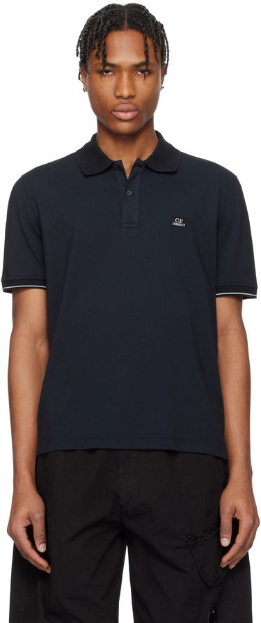 Polo skjorte C.P. Company C.P. Company Tacting Piquet Polo Mørkeblå | 18CMPL130A006263G, 0