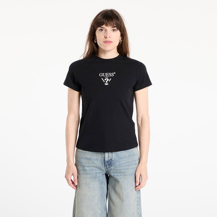 T-shirt GUESS Guess Originals Colette Short Sleeve T-Shirt Sort | V4YI21KCDH1-FJ8N