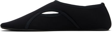 Sneakers og sko Alaïa ALAÏA Neoprene Ballerina Flats Sort | AA3A065A016, 2