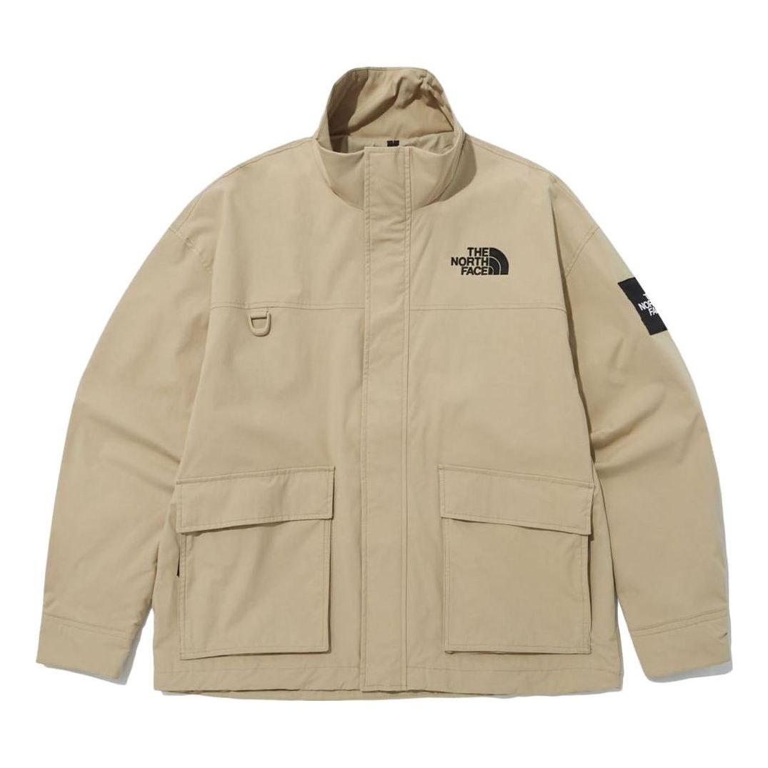 Parka The North Face Street Style Nylon Jacket Beige | NJ3BP07K, 0