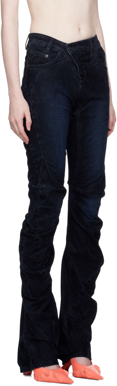 Jeans Ottolinger Ottolinger Offset Scrunch Jeans Blå | 1701712, 1