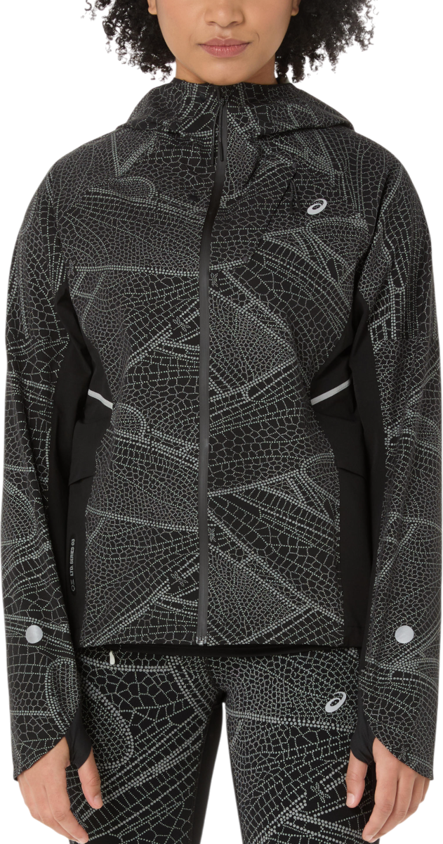 Jakke Asics Limited Series Lite-Show Hooded Jacket Sort | 2012d288-001