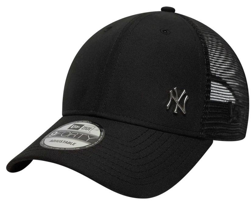 Kasket New Era New Era MLB New York Yankees Flawless 9Forty Trucker Cap Sort | 60667656-60667656