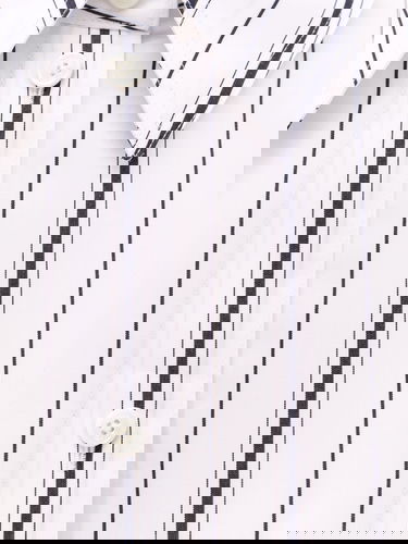 Skjorte TOTEME Striped Button-Down Shirt by Toteme Hvid | 251WRT2522FB0338200, 2