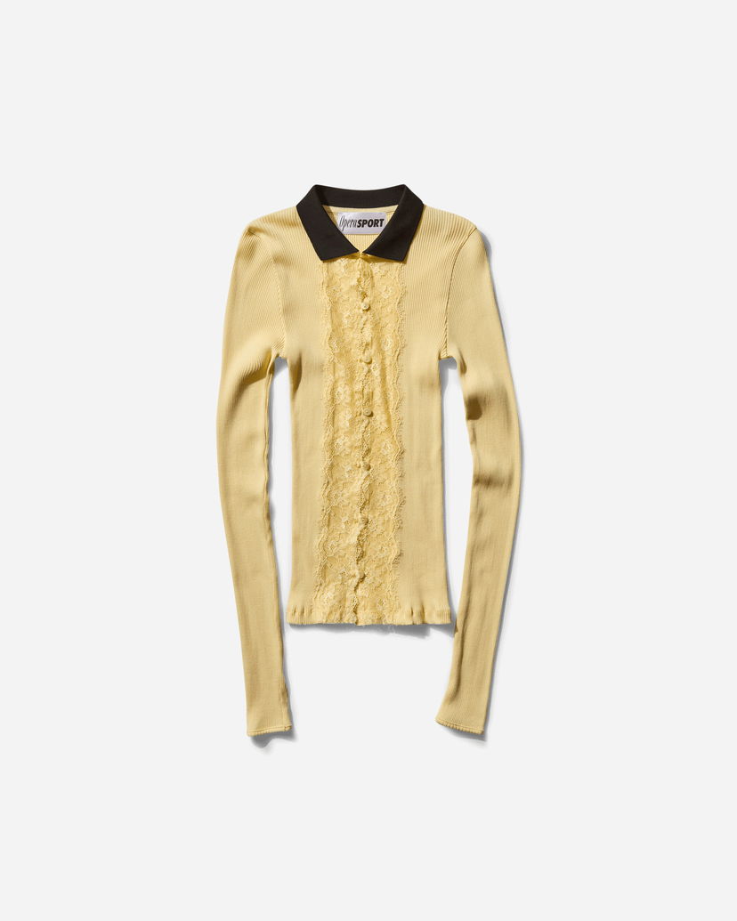 Sweater OpéraSPORT Madeleine Seamless Top Gul | SS25-A16 PARSNIP
