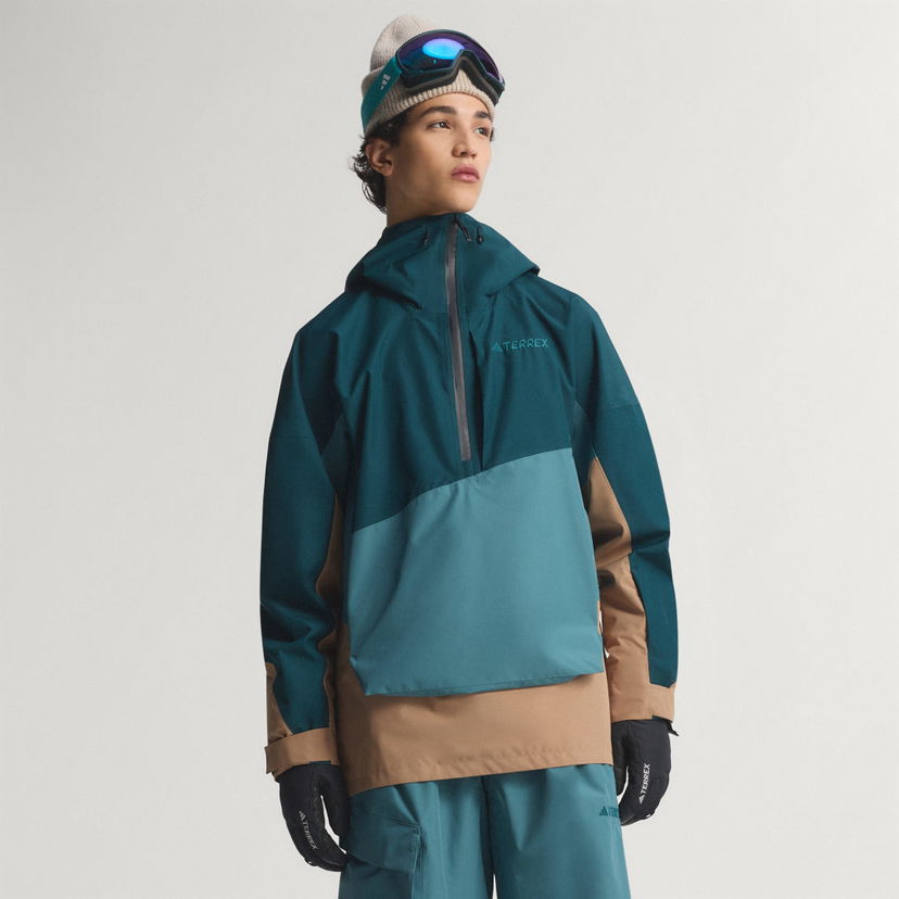 Vindjakke adidas Performance Terrex Xploric 2 Layer Lined CLIMAPROOF Anorak Flerfarvet | JN3093