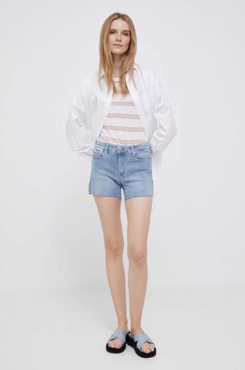 Shorts CALVIN KLEIN Denim Short Blå | J20J220644.PPYX, 0