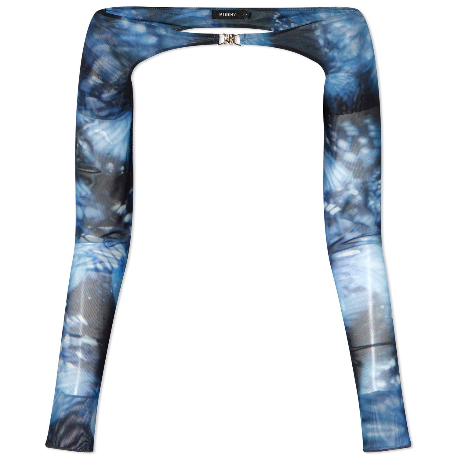 T-shirt MISBHV Butterfly Shrug Blå | 230W111-BLU, 0