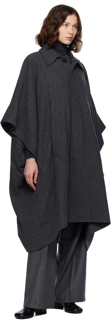 Bukser Maison Margiela MM6 Maison Margiela Tailored Wool Trousers Grå | S52KA0540 M35466, 3