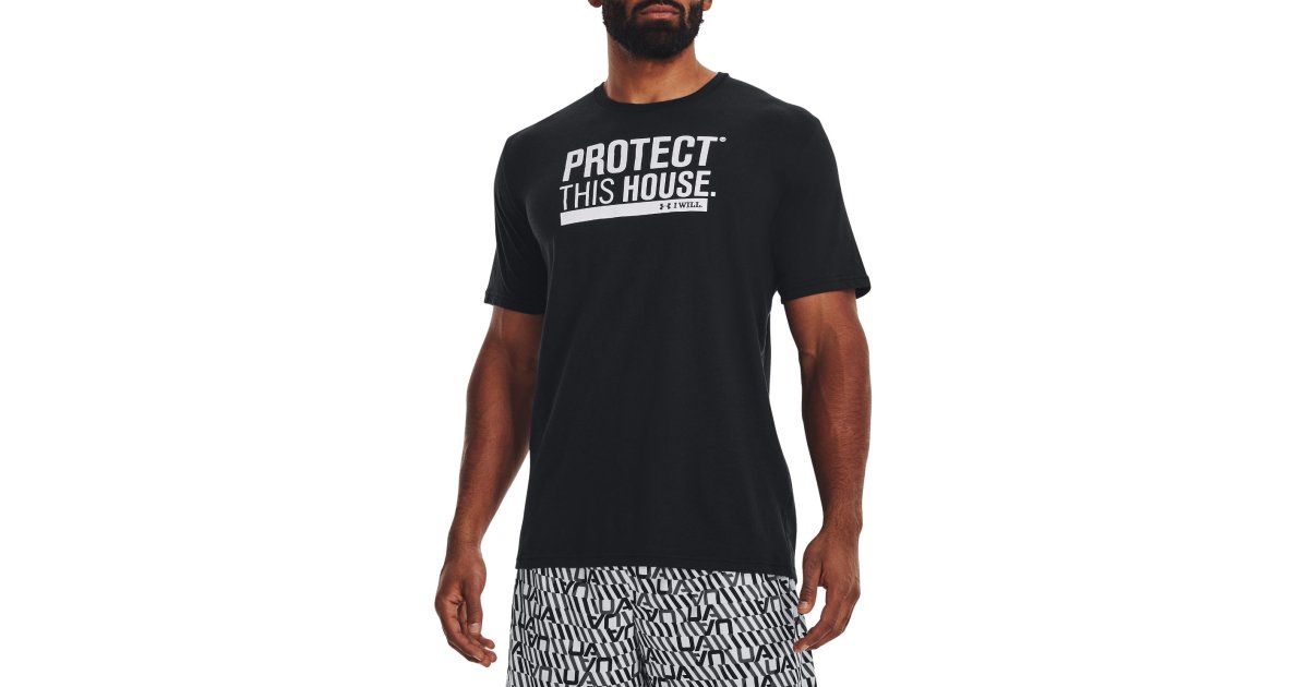 T-shirt Under Armour Protect This House Tee Sort | 1379022-001, 1