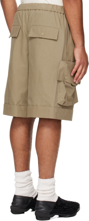 Shorts Simone Rocha Simone Rocha Multi Pocket Drawstring Cargo Shorts Beige | 4172 1267, 2