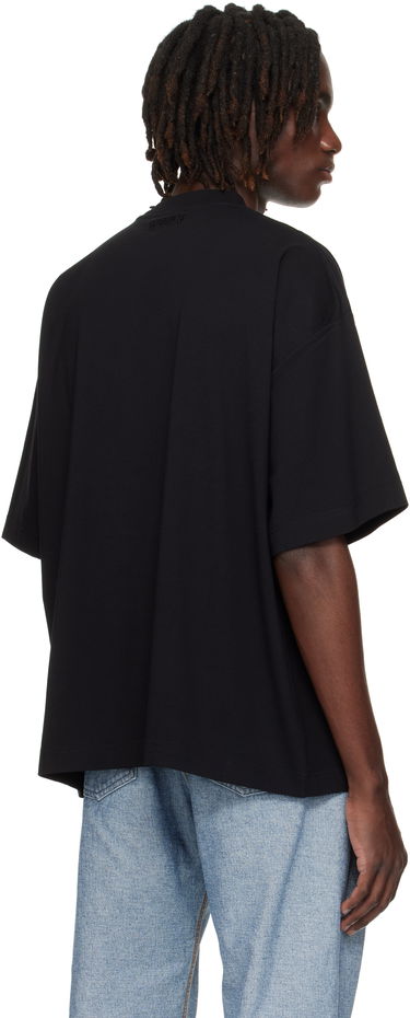 T-shirt VETEMENTS VETEMENTS 'Trash' Embroidered T-Shirt Sort | UH76TR540B, 2