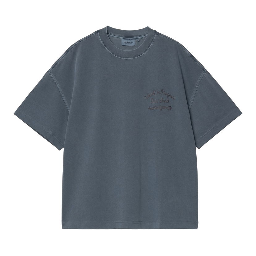 T-shirt Carhartt WIP Carhartt WIP Bait Shack Garment Dyed T-Shirt Blå | I034660_7