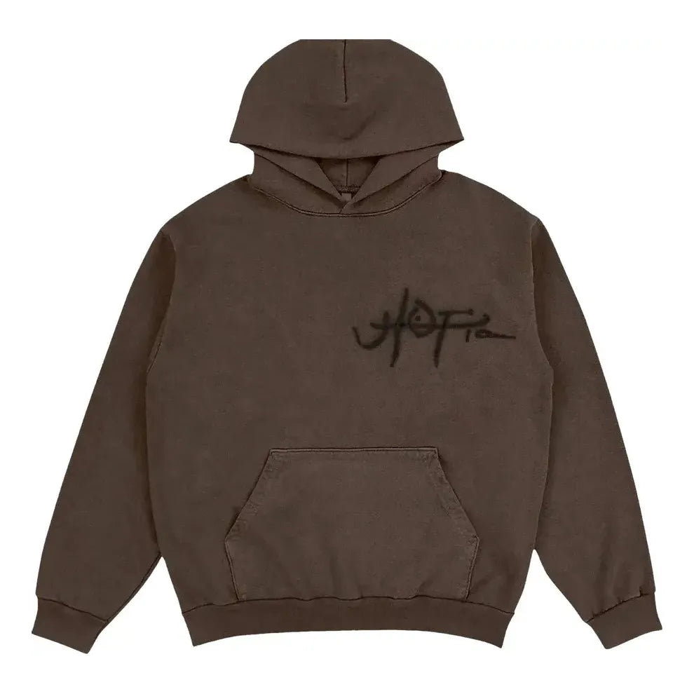 Sweatshirt Cactus Jack by Travis Scott Travis Scott Cactus Jack UTOPIA A2 Hoodie Brun | TSUT-BS12, 0