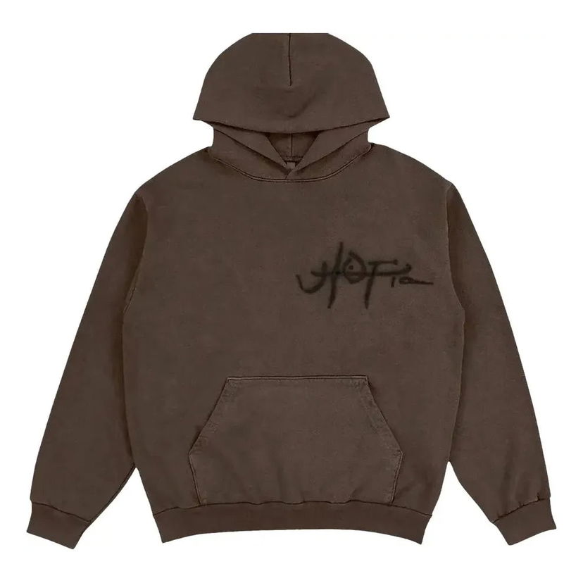 Sweatshirt Cactus Jack by Travis Scott Travis Scott Cactus Jack UTOPIA A2 Hoodie Brun | TSUT-BS12