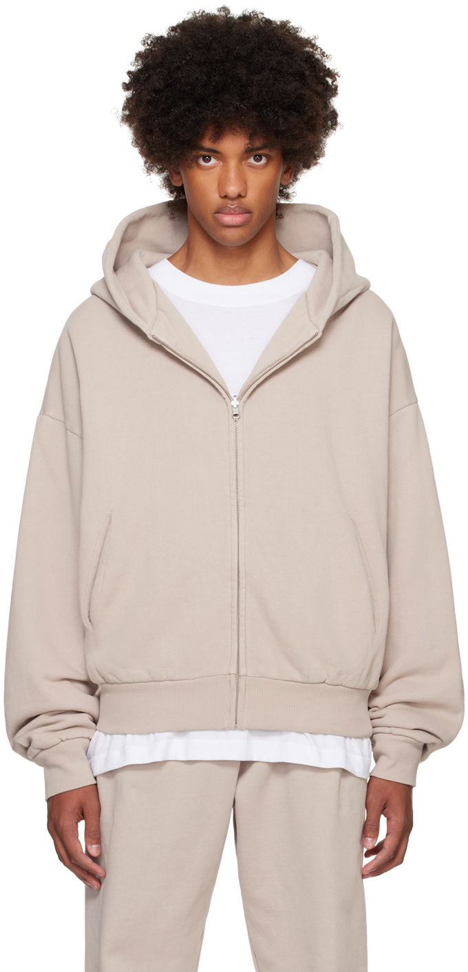 Sweatshirt Entire Studios Thermal Hoodie Beige | ES2488SC