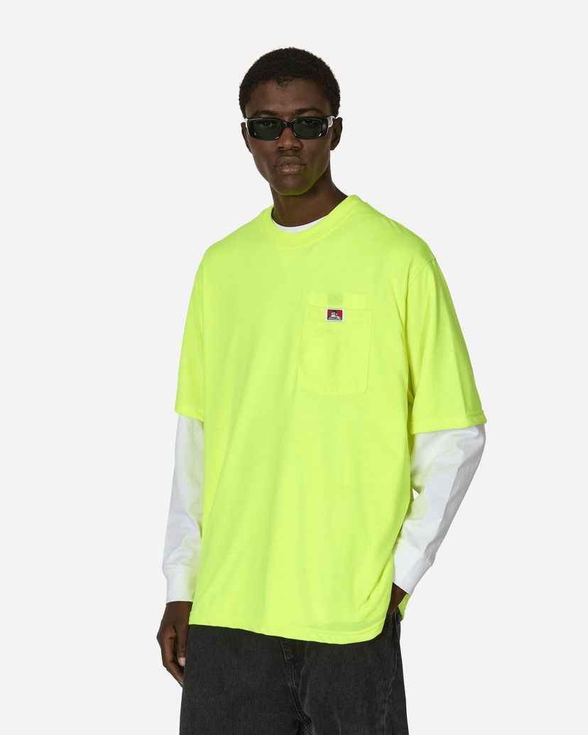 T-shirt Ben Davis Heavy Duty Pocket T-Shirt Gul | BEN919 001